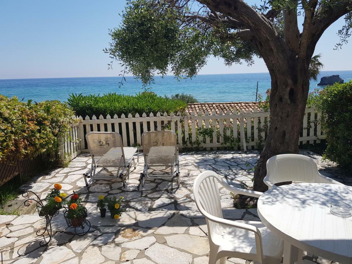 Corfu Glyfada Menigos Beach Apartments Eksteriør bilde